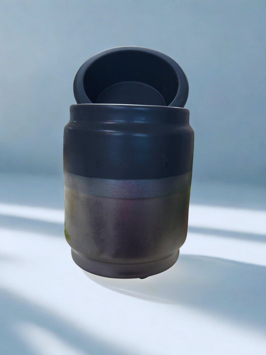Black Dipped Flip Dish Wax Warmer
