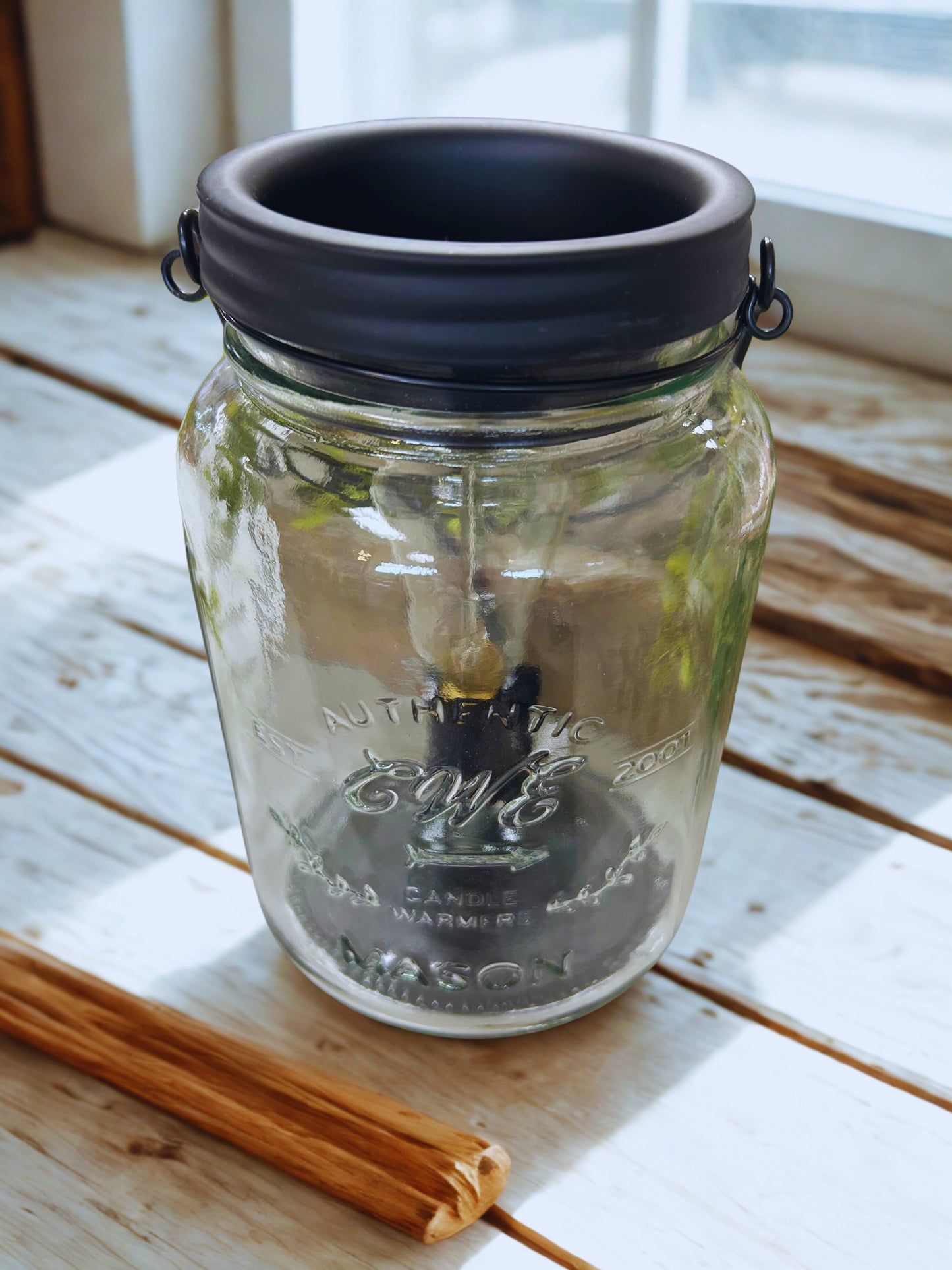 Glass Mason Jar Warmer