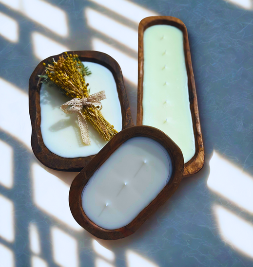 Dough Bowl Candles